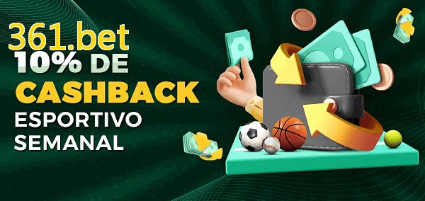 10% de bônus de cashback na 361.bet